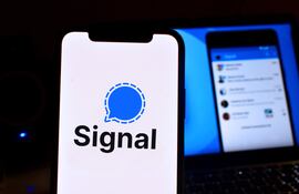 Signal, aplicación de mensajería.
