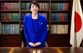 La líder del partido Liberal Demócrata de Japón, Sanae Takaichi. Se convertiría en los próximos días en la primera ministra de su país, un hito en la política de este gigante asiático.