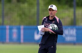 Luis Enrique Martínez García (55 años), el entrenador del Paris Saint-Germain, que jugará la final de la Champions League este sábado ante Inter de Milán.