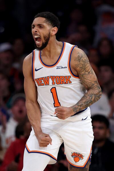 Cameron Payne fue el héroe de New York Knicks la noche del sábado al anotar 11 puntos en la parte final.