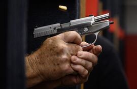 Imagen de referencia de un arma de fuego.