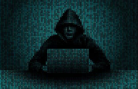 Concepto de ciberseguridad, dark web, ciberdelincuencia.