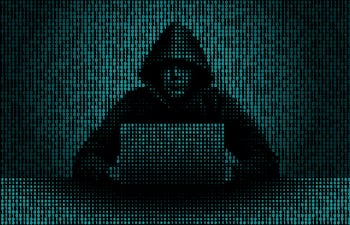 Concepto de ciberseguridad, dark web, ciberdelincuencia.