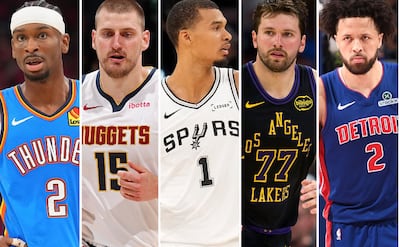 La NBA anunció el quinteto ideal de la temporada 2025-26 con solo un estadounidense.
