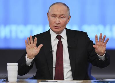 Vladimir Putin, presidente de Rusia.