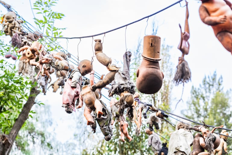Isla de las Muñecas, Xochimilco, México.