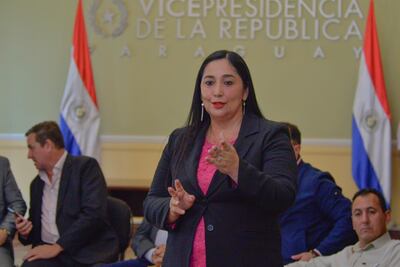 Intendenta de La Paz, departamento de Itapúa, Blanca Chávez (ANR, cartista).