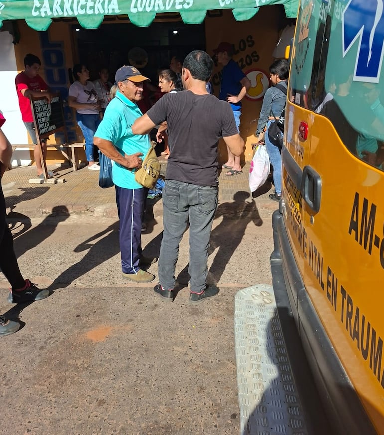 La mujer de 76 años falleció en el mercado municipal de Paraguarí.