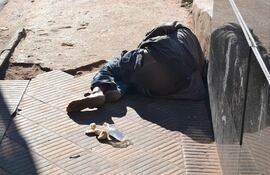 Hipotermia es la causa más frecuente de muerte en personas en situación de calle (foto ilustrativa)