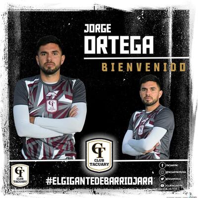 Jorge Miguel Ortega Salinas (16/04/1991), en Tacuary.