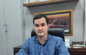 Alejandro Bordón, director de Vialidad del MOPC.