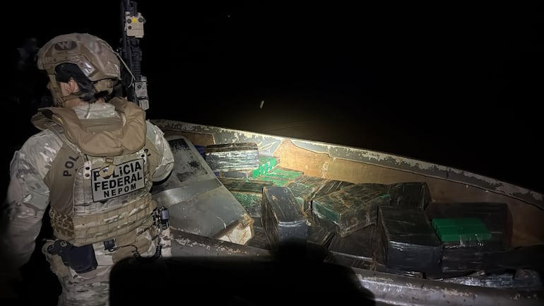 Brasil mantiene un ferreo control en la frontera con Paraguay.