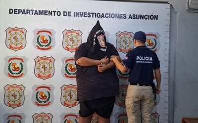 Este hombre fue aprehendido como supuesto autor de un robo agravado.