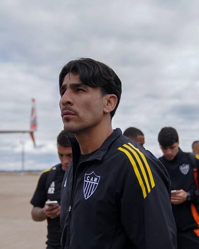 Junior Osmar Ignacio Alonso Mujica (32 años), figura defensiva paraguaya del Atlético Mineiro.