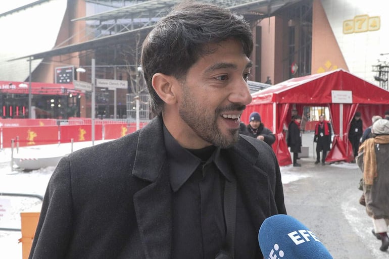 El actor paraguayo Diro Romero también brindó declaraciones a EFE acerca de su trabajo en "Narciso".