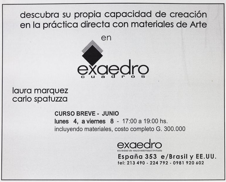 Anuncio publicado en clasificados del diario