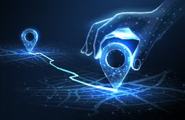 Ubicación digital, imagen ilustrativa.