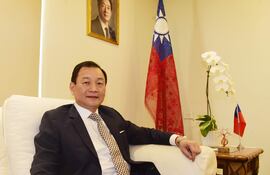 José Han, embajador de Taiwán en Paraguay.