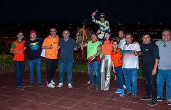 Hereje, del stud El Rancho, se impuso entre pingos de la 4ª.