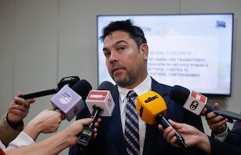 Óscar Tuma, abogado.