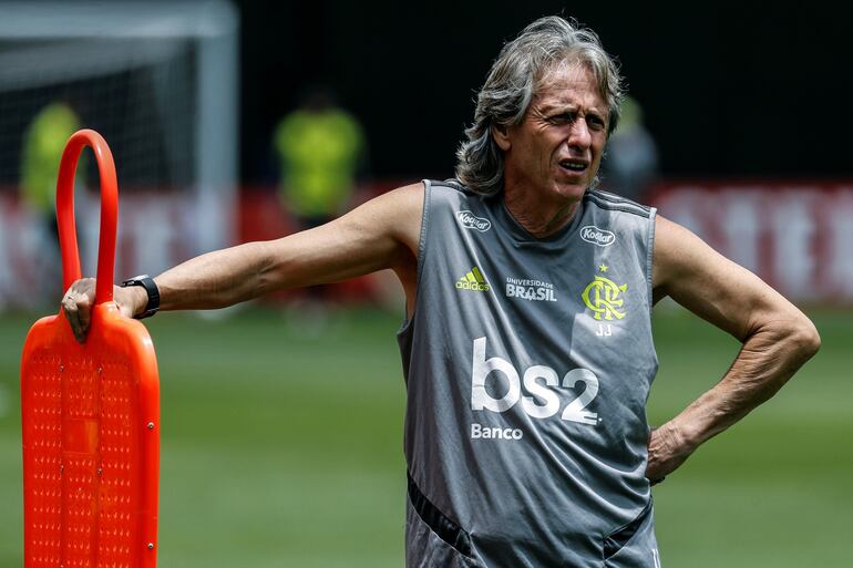 Jorge Jesús, el estratega del Flamengo de Brasil.