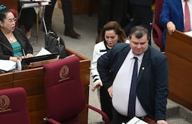 Norma Aquino (alias Yami Nal), Noelia Cabrera y Dionisio Amarilla.