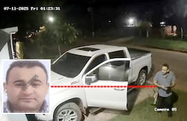 Andrés García Petrale, alias Ratiño, buscado por la Policía por el atentado en Corpus Christi.