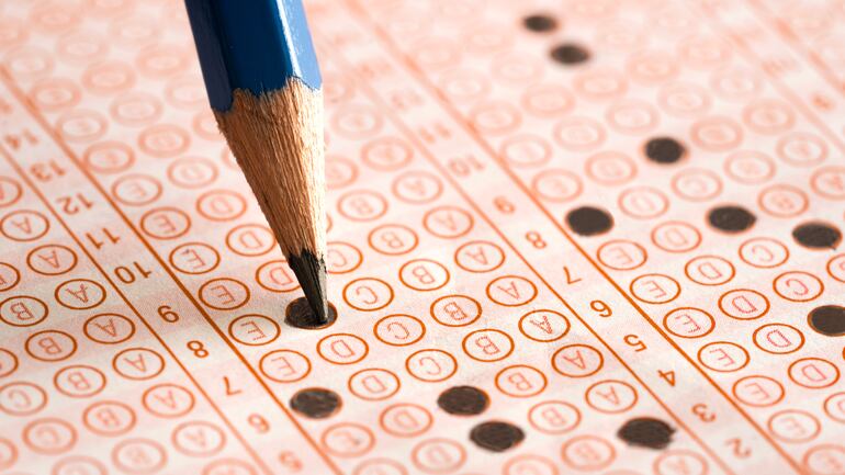 Test de selección múltiple.