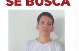 Menor desaparecido en Asuncion