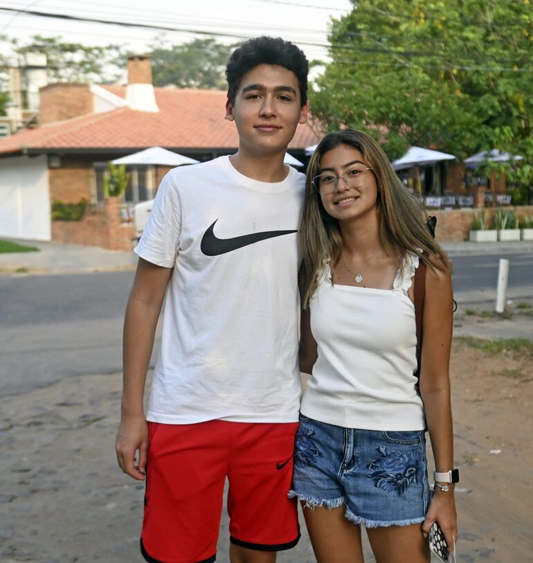 Antonio Torrent y Agustina Rojas.