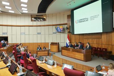 Foto de archivo de la Comisión Bicameral de Presupuesto, que hoy se reunirá a puertas cerradas.