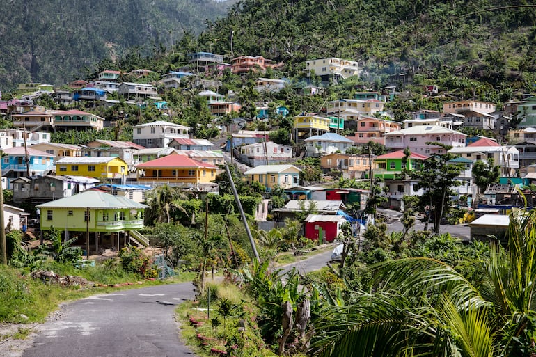 Soufrièr, Dominica.
