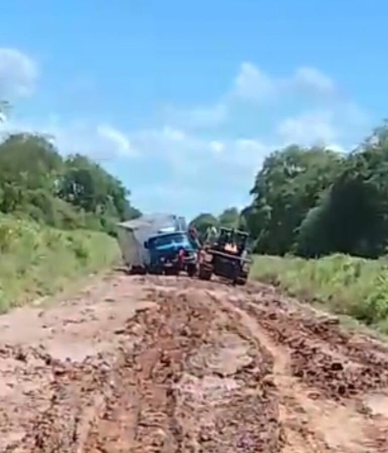 Con una lluvia cercana a los 100 mm, estos tramos quedarán inundados y con ello se inicia de nuevo el aislamiento de las comunidades.