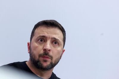 Volodimir Zelenski, presidente de Ucrania.