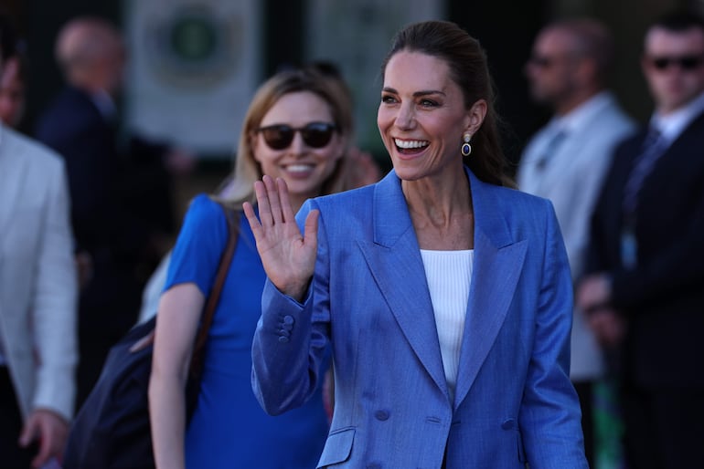Kate Middleton revoluciona Wimbledon con su presencia sorpresa - Gente