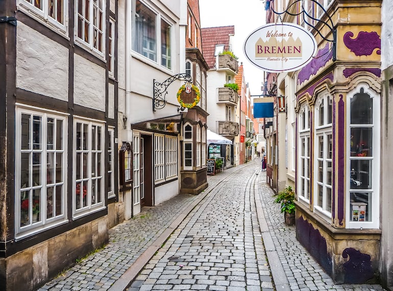 Schnoorviertel, Bremen, Alemania.