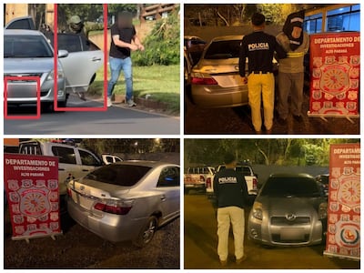 Agentes de Investigaciones incautaron el vehículo presuntamente utilizado en el asalto y detuvieron a su propietario.