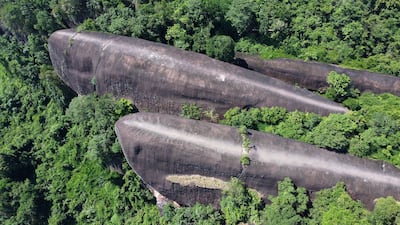 Hin Sam Wan, la impresionante roca de las tres ballenas en Tailandia.