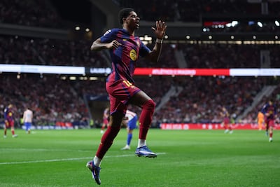 El mundialista inglés Marcus Rashford (28 años) disputó 49 partidos y marcó 14 goles en el Barcelona.