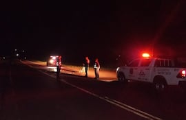 Investigan accidente de tránsito tras hallazgo de una motocicleta chocada y su conductor sin vida en la ruta PY06