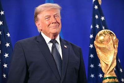 Trump llega a la final del Mundial: “Es difícil apostar contra Messi”.