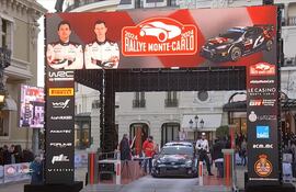 Así comenzó el Rally de Montecarlo 2024.