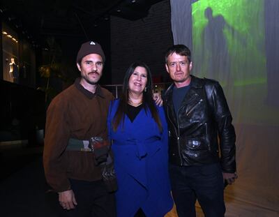Cacho Falcón, Valeria Gallarini y Martin Harris.