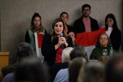 La exsenadora Kattya González.