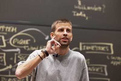 Gerard Piqué debutó como profesor invitado en Harvard. (EFE/Kosmos/Evgenia Eliseeva)