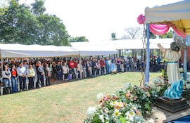Cada año, miles de personas llegan hasta la comunidad de Monte Alto para honrar con profunda fe y devoción al Divino Niño Jesús.