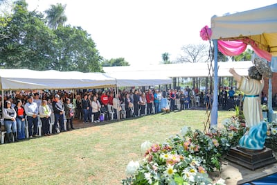 Cada año, miles de personas llegan hasta la comunidad de Monte Alto para honrar con profunda fe y devoción al Divino Niño Jesús.