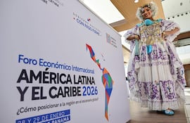 Foro Económico Internacional América Latina y el Caribe de CAF, en Panamá.