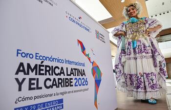 Foro Económico Internacional América Latina y el Caribe de CAF, en Panamá.