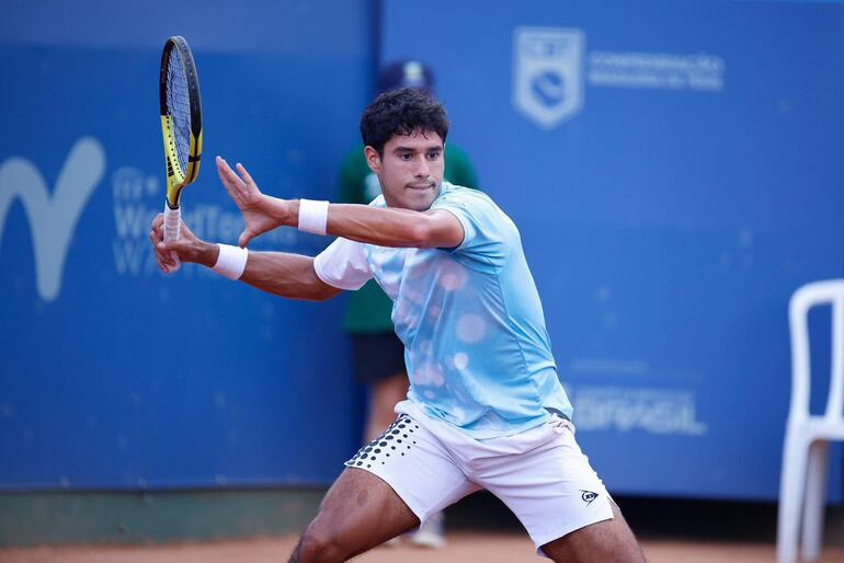 Daniel Vallejo accedió ayer con su mejor ranking ATP, 299 y hoy inicia el Challenger de Santos.